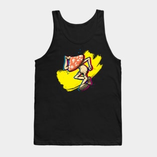 Circle Jerks Style Mushroom (cmyk) Tank Top